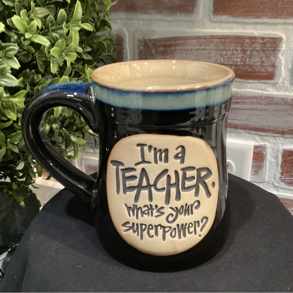 🔵 Burton - Joanne Sharpe Design - I’m a Teacher, What’s your Superpower? Mug